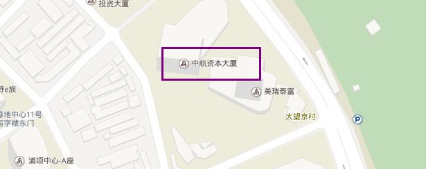 中航资本大厦地图